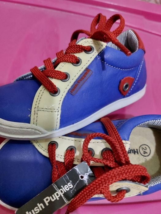 Детские кожаные туфли р.24