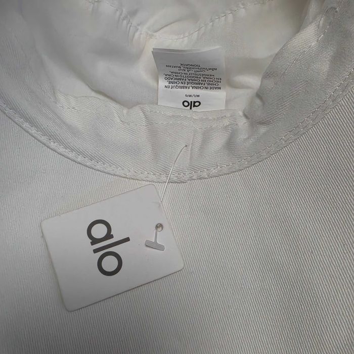 Palarie Alo, bumbac 100%, unisex, Alb