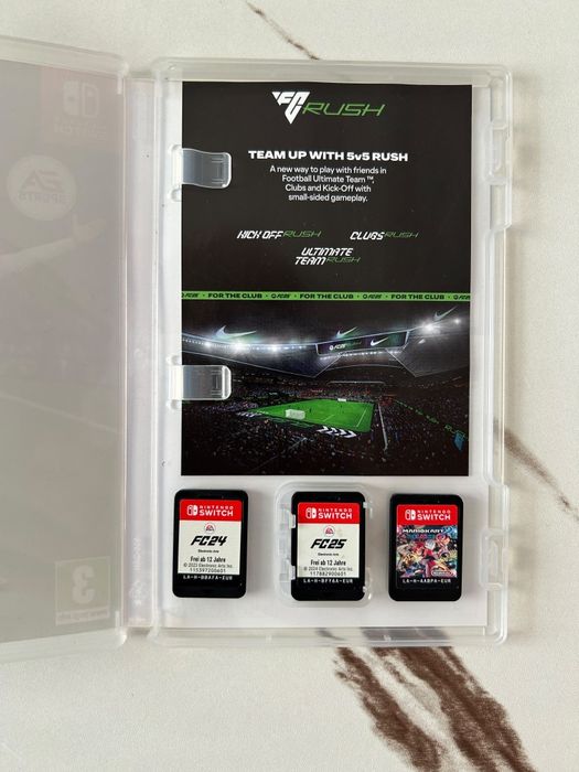 Nintendo Switch OLED Impecabil + FC 25, Mario Kart 8 + Extra