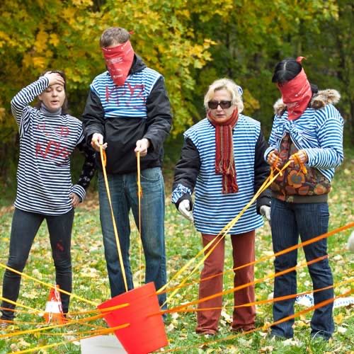 Проведение тимбилдинга, челленджей