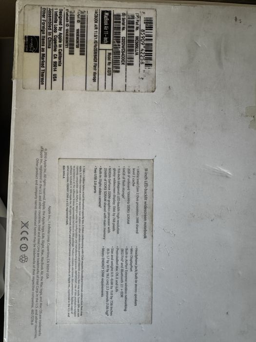 MacBook air 11, 2011