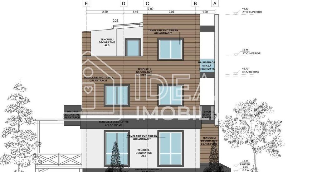 Duplex Modern cu 4 camere si gradina, în Gușterita