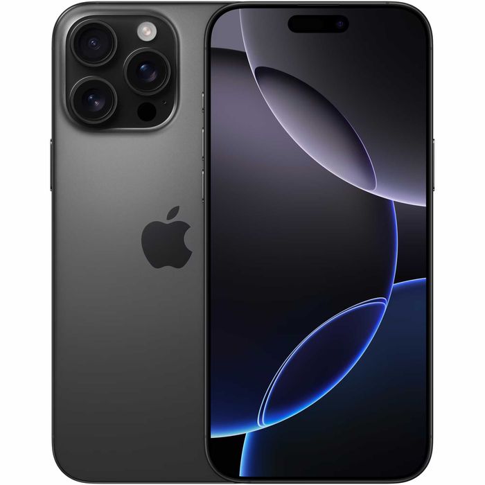 iPhone 16 Pro Max, Black Titanium 256 GB, eSIM - Перфектен