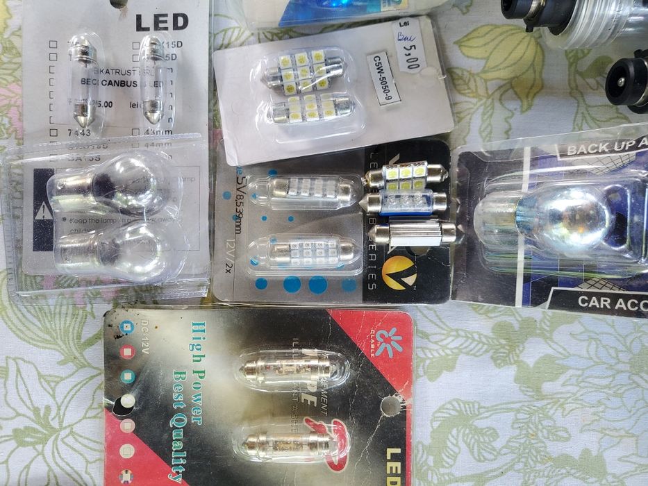 Lot becuri auto,led,Xenon,halogen