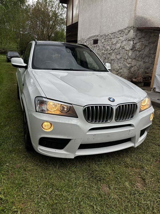 Dezmembrez Bmw X3 F25 non facelift M pachet 3.0 diesel N57 258 cai 230000 km N57D30A trapa panoramica carlig volan dreapta fata completa bot 300/0 0.5