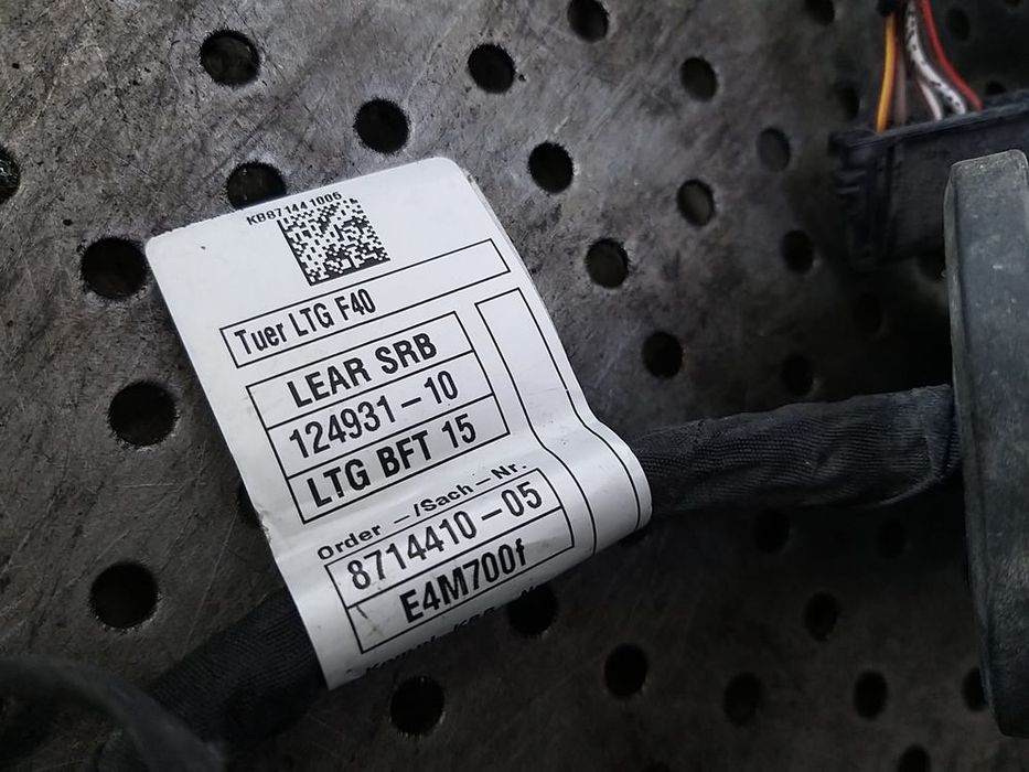 Cablaj instalatie electrica usa dreapta spate bmw seria 1 f40 124931-10