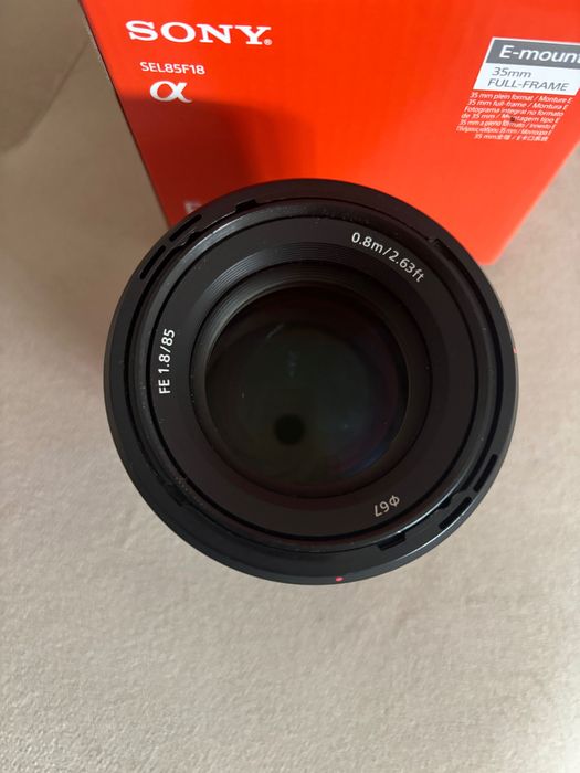 Sony FE объектив к камере