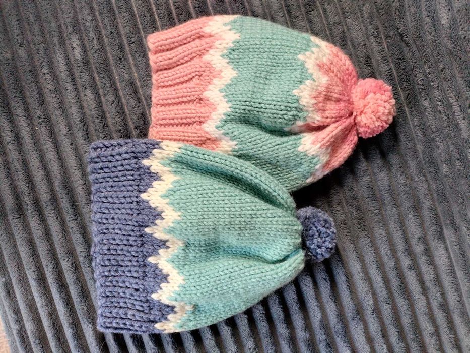 Оригинальные детские шапки вязаные