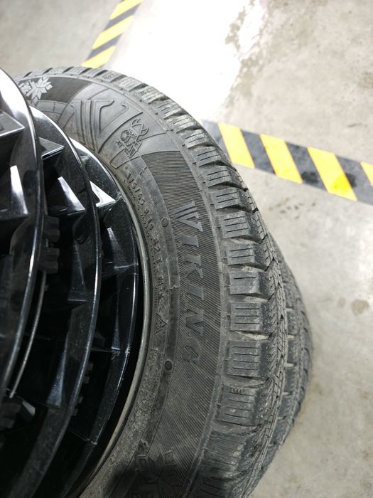 Set jante de otel r14 + anvelope iarnă Viking 175 65 14