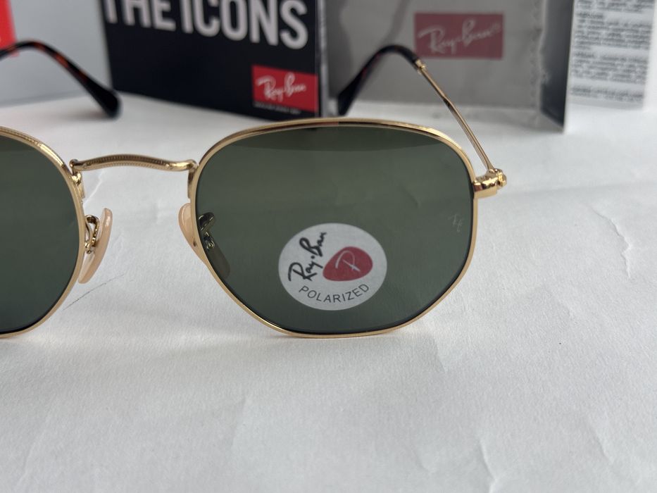 Ochelari de soare RAY BAN 3548N Hexagonal Polarizati Noi