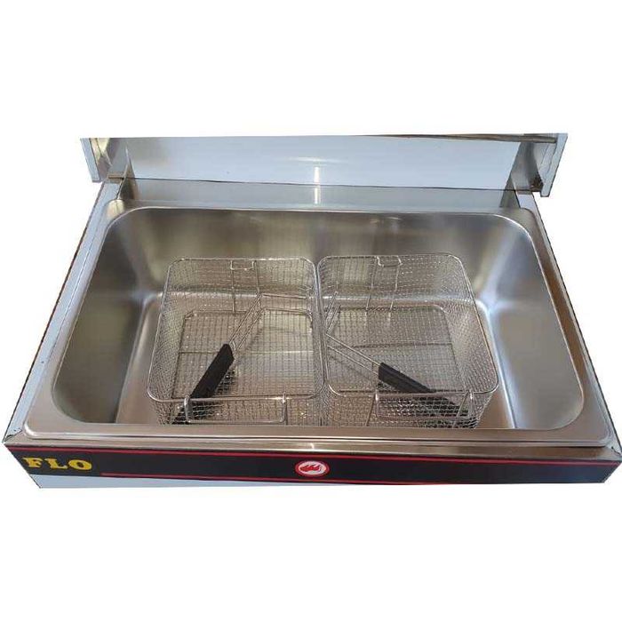 Friteuza profesionala 12l cuva mare gaz langos TRANSPORT GRATUIT