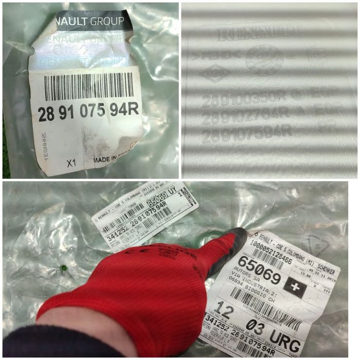 VAS LICHID PARBRIZ RENAULT MEGANE 4 (HATCHBACK, GRANDTOUR, SEDAN) 2015-2022 COD OEM 289107594R / 289100350R / 289102764R  (5G2)