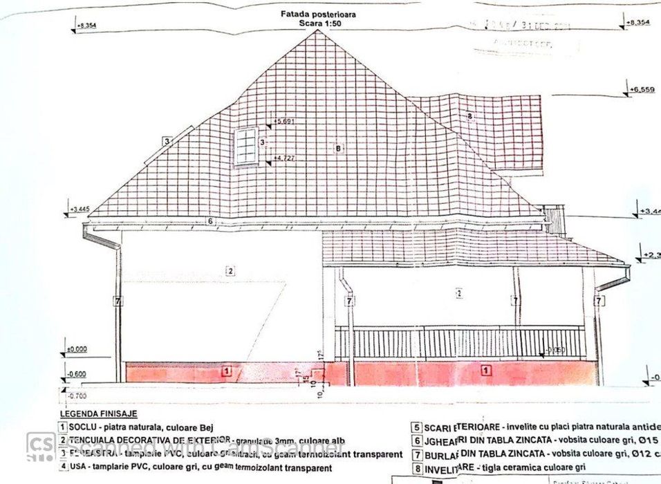 Teren si proiect casa, 7,5 ari, zona Aerodrom Unirea