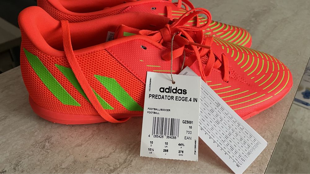 Футболни обувки adidas Predator Edge.4 In Sala GZ5691// 43 номер