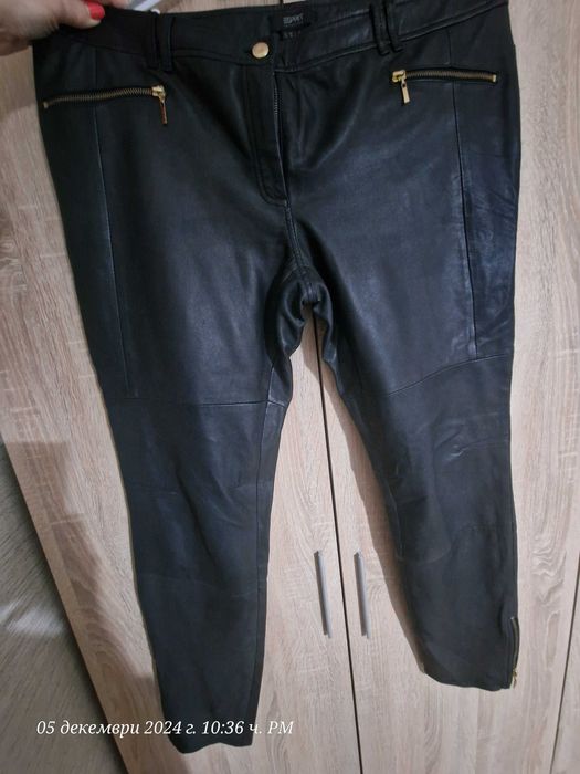 Нов кожен панталон esprit Хл рр