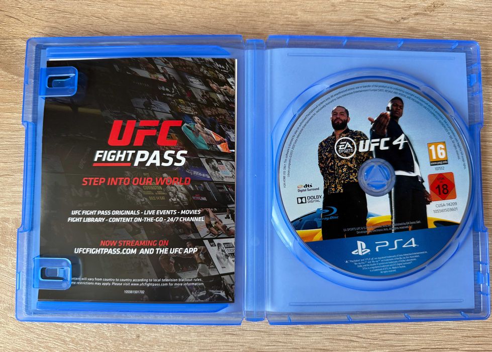 [ PS4 > UFC 4 / UFC4 / УФС 4 за PlayStation 4