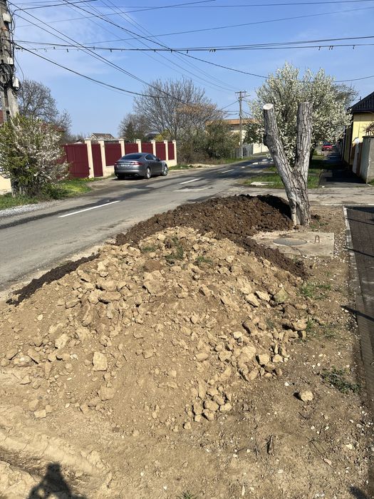 Donez pamant pentru nivelare sau alte nevoi