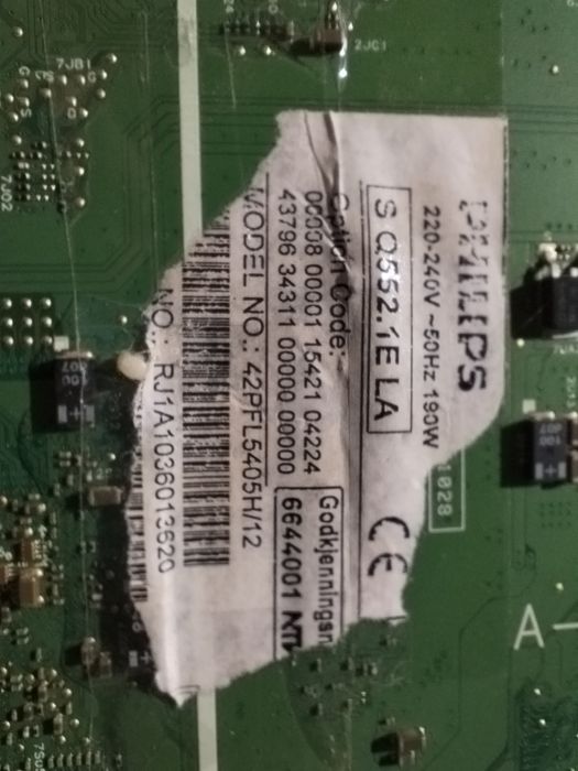 Placa de baza tv Philips 42PFL5405H