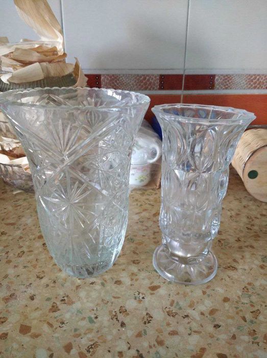 Ваза хрустальная советская