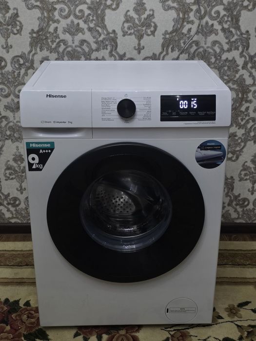 Продаётся стиральная машина Hisense 9kg Inverter