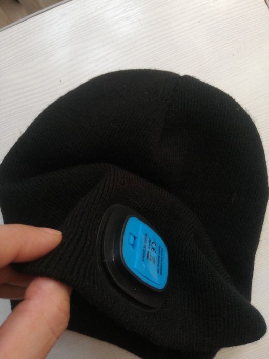 Шапка с фонариком