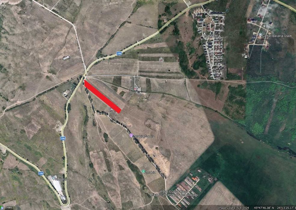 Teren 8500 mp Dealul Gusteritei DJ 106