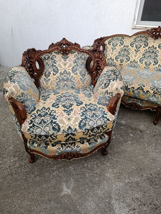 Canapea și fotolii stil baroc fără defecte! Negociabil