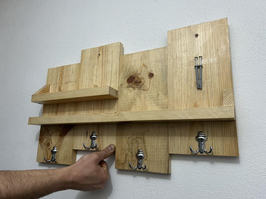 Дървена Закачалка