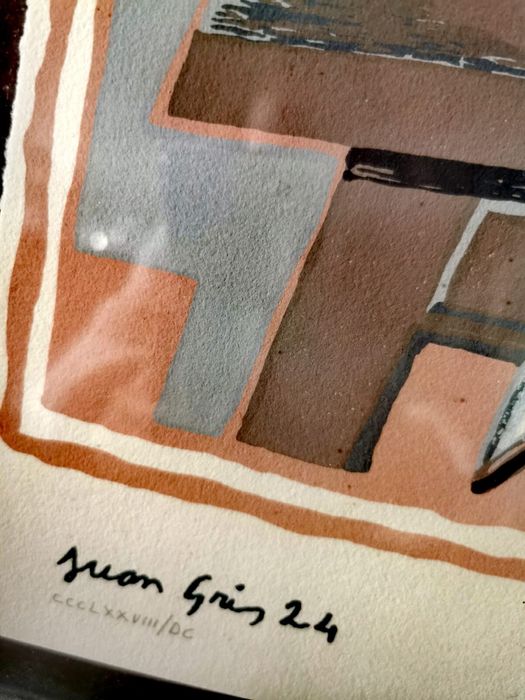 Картина литография ръчна хартия Сеат SEAT лимитирана колекцинерска