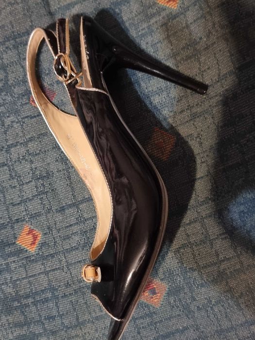 Туфли  лакированные кожа