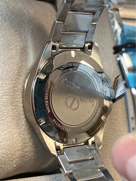 Ceas Davidoff oțel quartz saffire