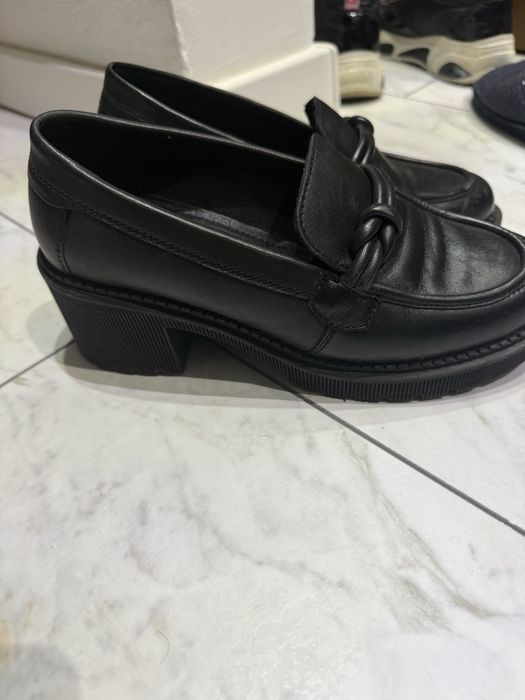 Pantofi negri 36 piele Lasocki