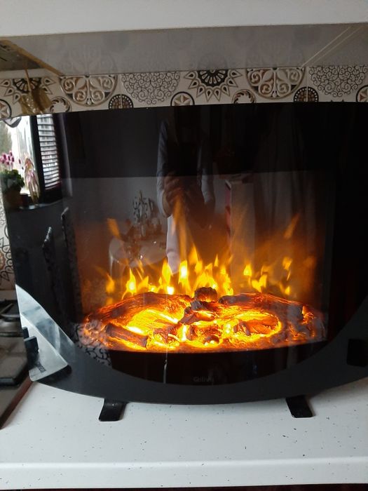 Șemineu electric,55*20*42, telecomanda inclusa