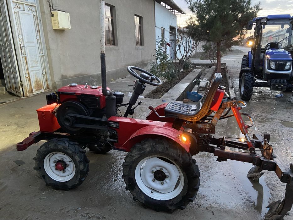 трактор фрезали.