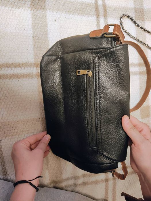 Кожена дамска чанта