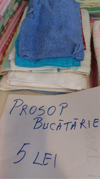 Prosoape diferite materiale