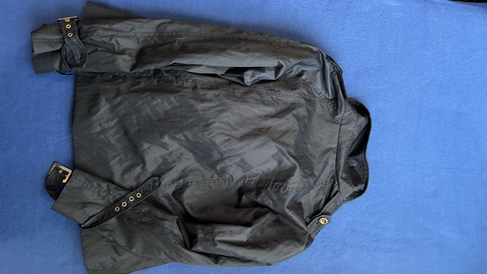 Италианско дамско двуредо яке, с колан, размер 46