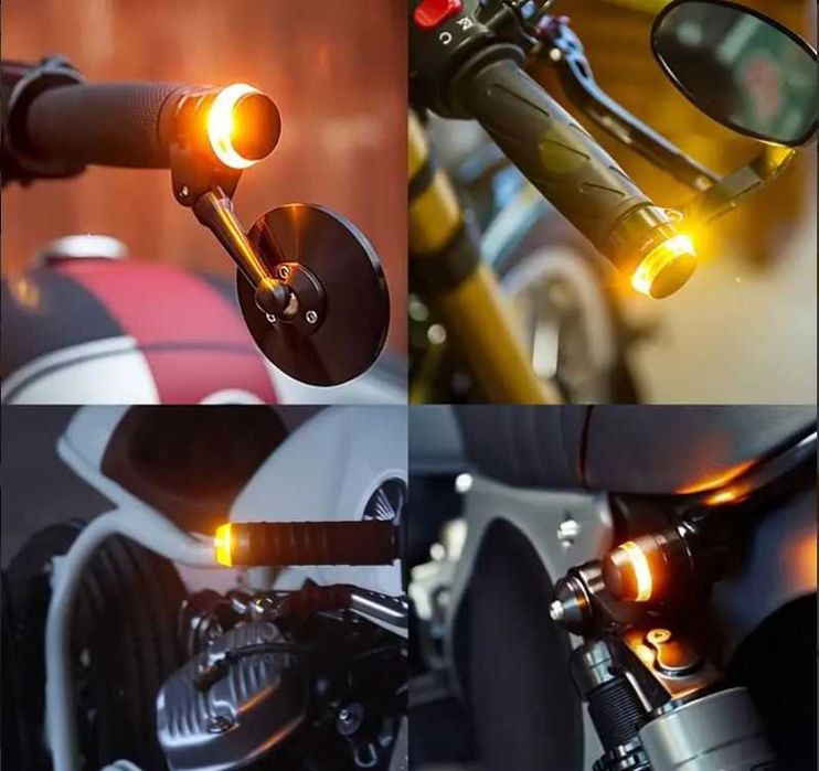 Semnalizari moto capete ghidon