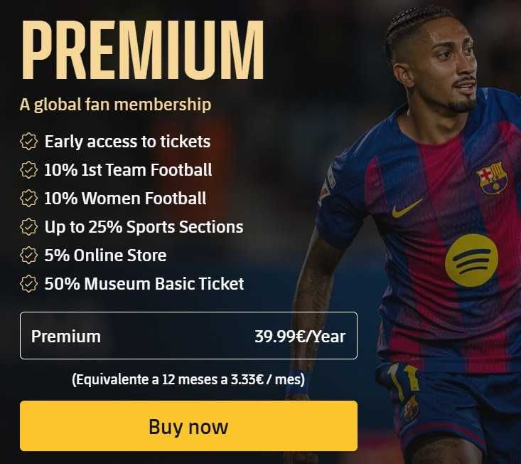 Барселона АудиоТур, Барселона Culers Premium абонамент, Връзка за врат