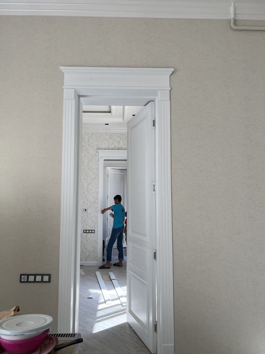 Устанофка двери