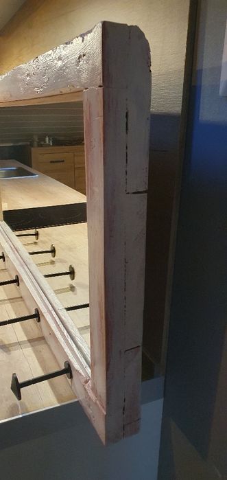 Огледало "винтидж"със закачалки