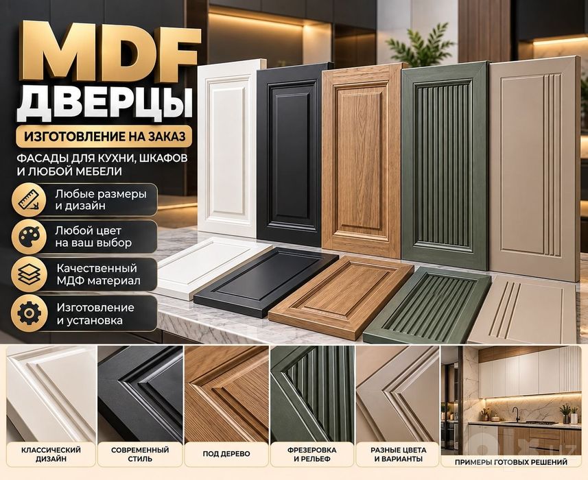 Межкомнатные двери МДФEshik Mdf | Двери заказ Мдф