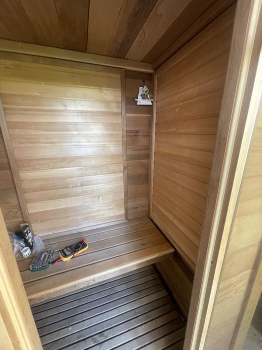 Sauna din lemn masiv termotratat 3 persoane