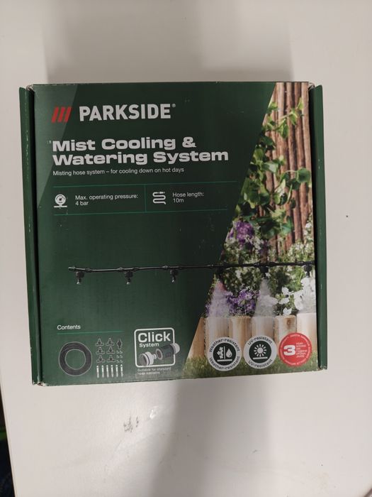 Sistem de răcire 10 metri Parkside terase gradina pulverizare