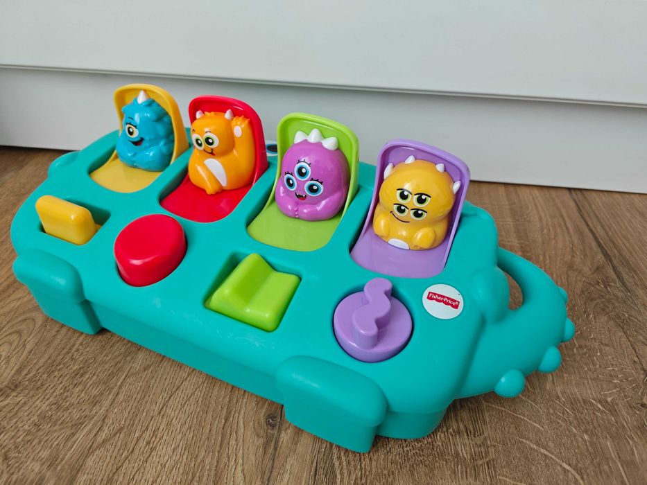 Бебешка играчка Fisher Price - Изскачащи чудовища