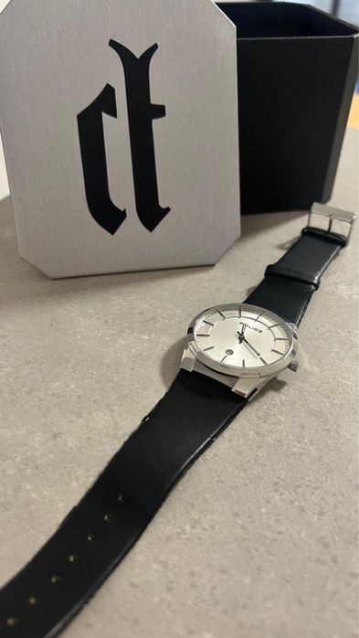 Ceas Police original, elegant, cadran alb – stare foarte bună