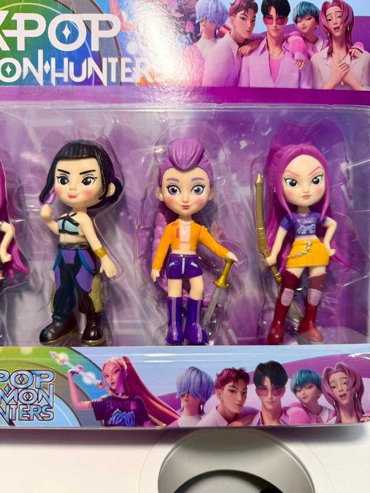 SET Papusi K-Pop Demon Hunters - Rumi, Mira, Zoey (10cm)