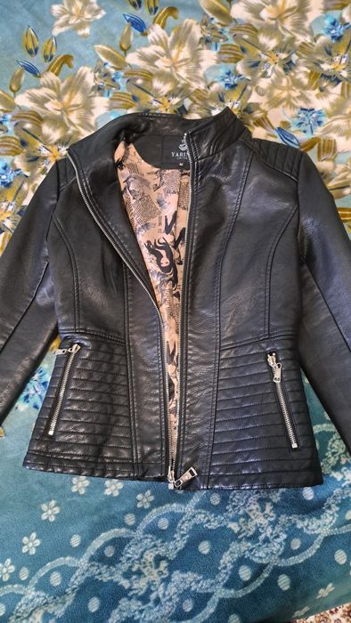Кожанная куртка(пиджак)