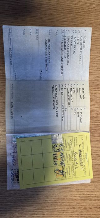 Ford transit 6 locuri 2.4 tdi 125 cp.N1.NU NU NU  E BASCULABILĂ.