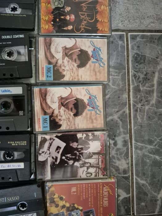 Pachet casete audio sony, tdk, basf, fuji